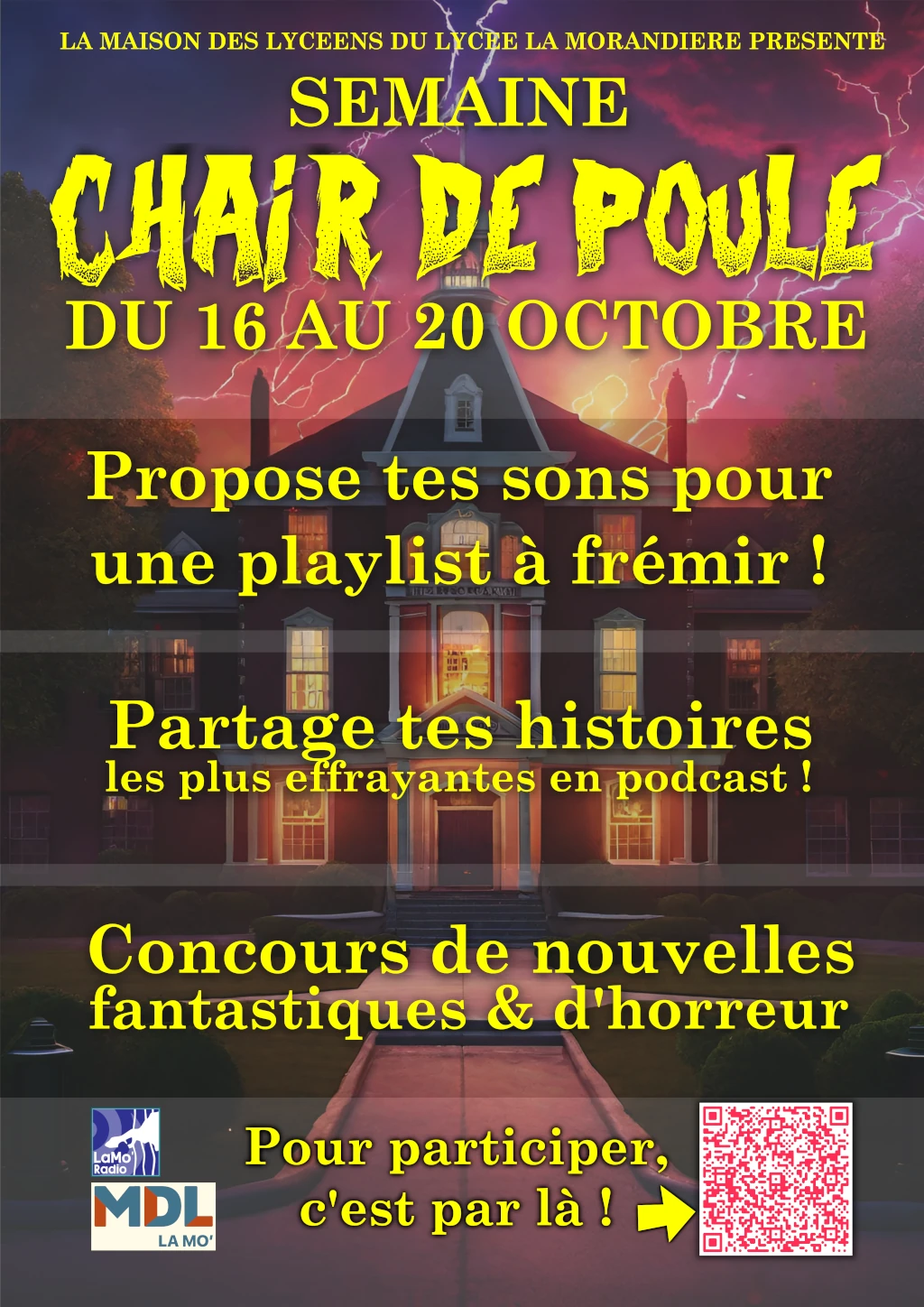 Semaine 'Chair-de-poule'