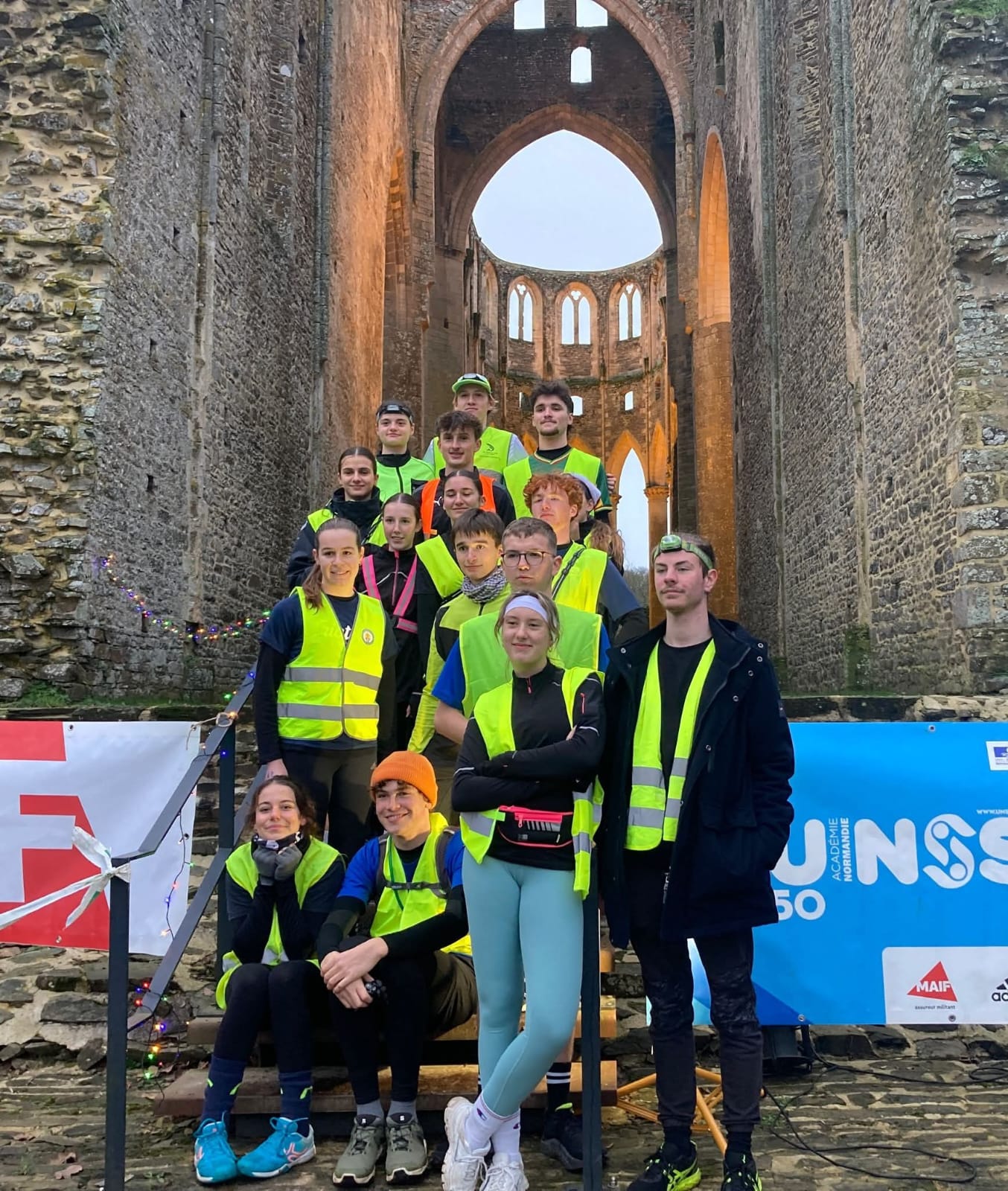 Trail de Coutances : Nos élèves relèvent le défi nocturne